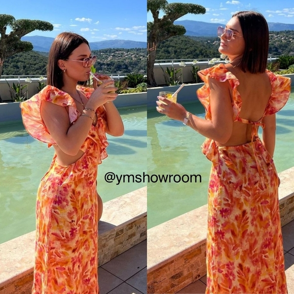 ZARA Open back dress - Picture 3 of 9